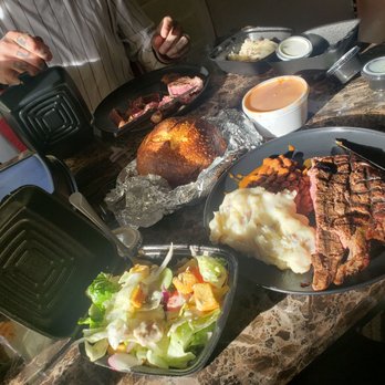Cattlemens - Even with a shelter in place and with a To go order the steak was great. I had to cut it in half to get it onto my plate with sides - Seafood Near Me - Dixon, California Cattlemens - Even with a shelter in place and with a To go order the steak was great. I had to cut it in half to get it onto my plate with sides - Seafood Near Me - Dixon, California