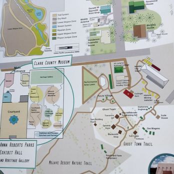 Clark County Museum - They give you a map too! Wonderful experience - Museums Near Me - Henderson, Nevada
