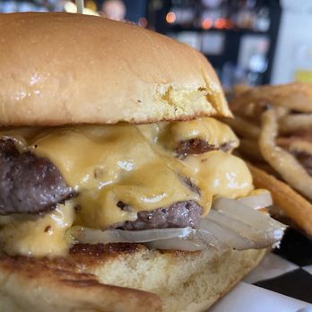 Darlings - DARLINGS SMASH BURGER $18 local grass-fed beef, smoked onion, pickle, american cheese, comeback sauce (gf option) - American Near Me - Tillson, New York Darlings - DARLINGS SMASH BURGER $18 local grass-fed beef, smoked onion, pickle, american cheese, comeback sauce (gf option) - American Near Me - Tillson, New York
