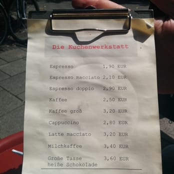 Die Kuchenwerkstatt - 'Order and pay at the counter.' - Desserts Near Me - Munich, BY