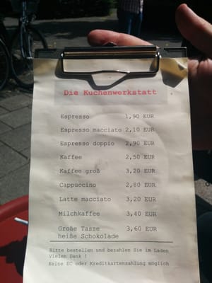 Menu photo 3 Die Kuchenwerkstatt Munich, BY