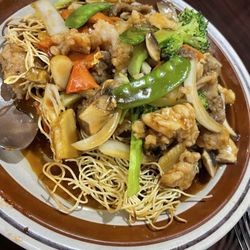 Cantonese Pan Fried Noodle