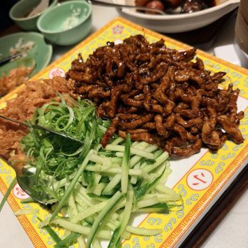 Bistro Na's - Shredded Pork with Sweet Bean Sauce - Seafood Near Me - Temple City, California Bistro Na's - Shredded Pork with Sweet Bean Sauce - Seafood Near Me - Temple City, California