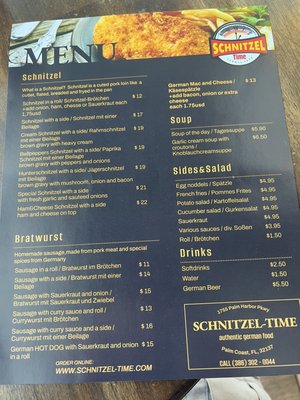 Menu photo 3 Schnitzel Time Palm Coast, FL Menu photo 3 Schnitzel Time Palm Coast, FL