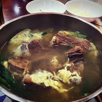 San Soo Gap San - Galbi Tang (beef rib soup) - Korean Near Me - Flushing, New York San Soo Gap San - Galbi Tang (beef rib soup) - Korean Near Me - Flushing, New York