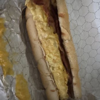 Frazier's Long and Low - Bacon egg and cheese - Bars Near Me - Austin, Texas