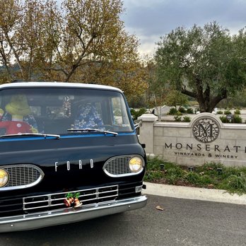 Monserate Winery - The Grinch enjoying Monserate Winery - Wineries Near Me - Fallbrook, California