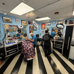 Puro Handsome Barbershop - Ben and Esteban doin high quality work