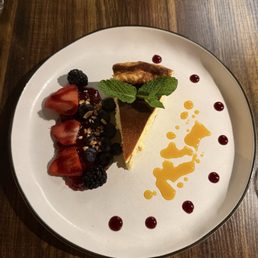 Home made five star cheese cake