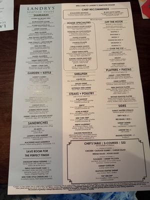 Menu photo 2 Landry's Seafood House San Antonio, TX