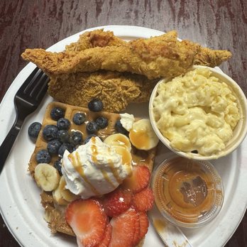 Waffles and Whatnot - Fruity Delight Waffle - Waffles Near Me - Anchorage, Alaska