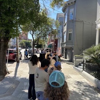 Arsicault Bakery - Line outside at 12:15 pm on a Sunday. We waited 45 minutes total - Bakeries Near Me - San Francisco, California Arsicault Bakery - Line outside at 12:15 pm on a Sunday. We waited 45 minutes total - Bakeries Near Me - San Francisco, California