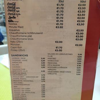 Sunday - Menu - Sandwiches Near Me - Région de Bruxelles-Capitale, BRU Sunday - Menu - Sandwiches Near Me - Région de Bruxelles-Capitale, BRU