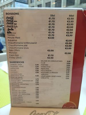 Menu photo 1 Sunday Région de Bruxelles-Capitale, BRU Menu photo 1 Sunday Région de Bruxelles-Capitale, BRU