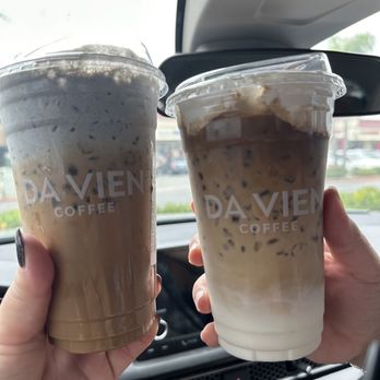 Da Vien Coffee - Black sesame latte & salted coffee - Desserts Near Me - Westminster, California