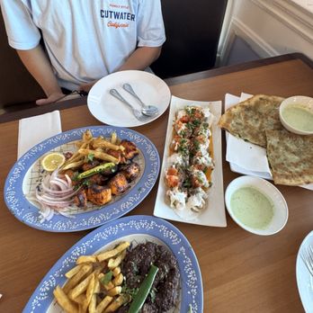 Afghan Shams Restaurant - spread - Afghan Near Me - Anaheim, California Afghan Shams Restaurant - spread - Afghan Near Me - Anaheim, California