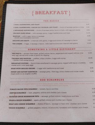Menu photo 4 The Hideaway Roslyn, WA