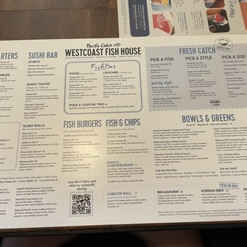 Pacific Catch - Menu - Seafood Near Me - Walnut Creek, California