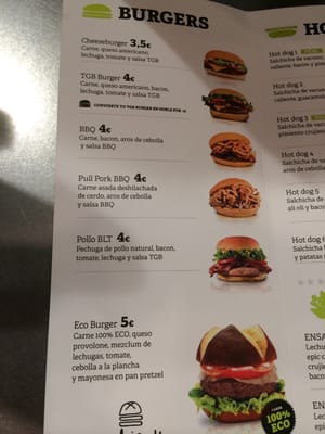Menu photo 2 TGB - The Good Burger Seville, SE
