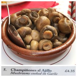 Casa Don Carlos - Mushrooms in garlic