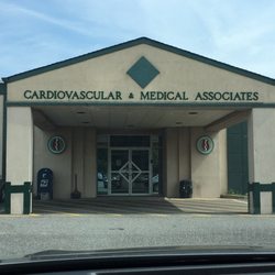 Cardiovascular Medical Assoc PC - Main entrance- rear of building