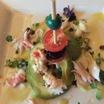 Centini Restaurant & Lounge - Crab and avocado salad appetizer. - Lounges Near Me - Calgary, Alberta Centini Restaurant & Lounge - Crab and avocado salad appetizer. - Lounges Near Me - Calgary, Alberta