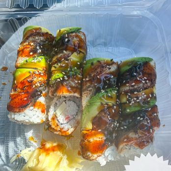 Ai Sushi & Teriyaki - Dragon **seasonal speciall** - Sushi Bars Near Me - Poway, California Ai Sushi & Teriyaki - Dragon **seasonal speciall** - Sushi Bars Near Me - Poway, California