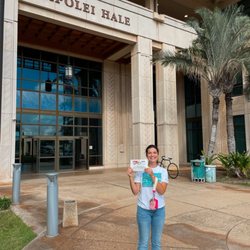 Hoku Driving School - Happy me with my driving license