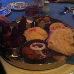 Roshan Tandoori - Meat thali!