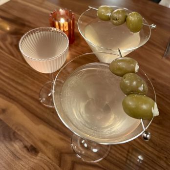 Tesiny - Dirty martinis with bleu cheese olives - Wine Bars Near Me - Philadelphia, Pennsylvania