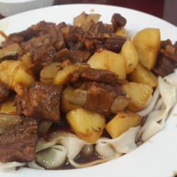 Xinjiang Noodle Restaurant - Big Lamb Plate