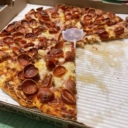 Pepperoni pizza