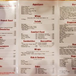 Old Stage Grill - Menu