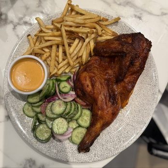 The Goldfinch - Peri peri chicken (seasonal) - New American Near Me - Irvine, California The Goldfinch - Peri peri chicken (seasonal) - New American Near Me - Irvine, California