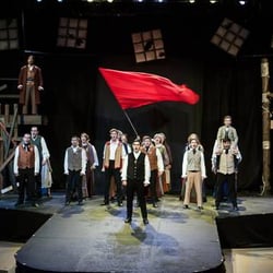 Upper Room Theatre Ministry - The iconic scene from Upper Room Theatre's record-breaking production of Les Misérables