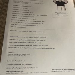 Vinoteca Chiswick - Menu