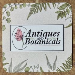 Antiques & Botanicals - Business Card