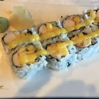 Hana - Mango shrimp roll - Sushi Bars Near Me - Gainesville, Florida Hana - Mango shrimp roll - Sushi Bars Near Me - Gainesville, Florida
