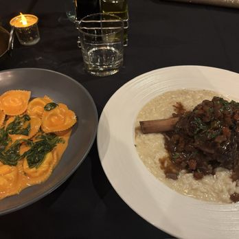 Urban Press Winery & Restaurant - Ravioli and braised lamb with risotto - Wine Bars Near Me - Burbank, California Urban Press Winery & Restaurant - Ravioli and braised lamb with risotto - Wine Bars Near Me - Burbank, California