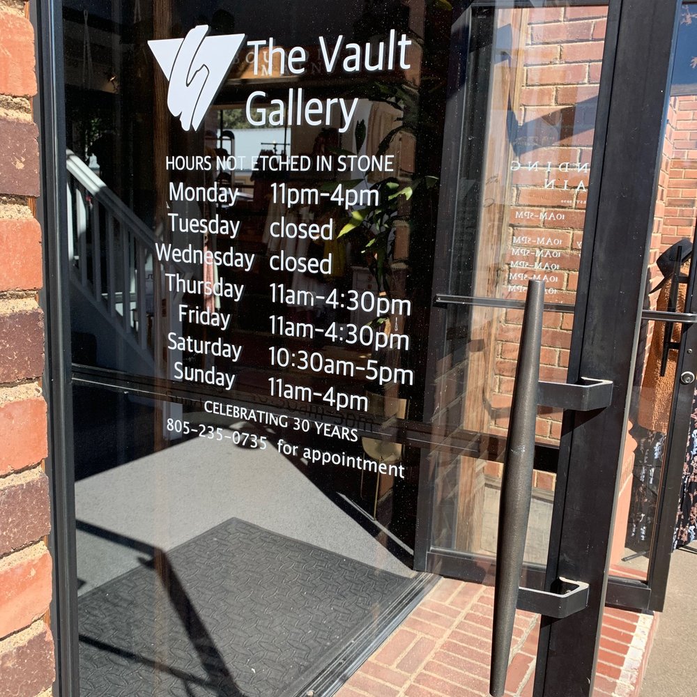 The Vault Gallery - Hours - Art Galleries Near Me - Cambria, California The Vault Gallery - Hours - Art Galleries Near Me - Cambria, California