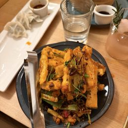 Crispy Eggplant w. Spicy Garlic Sauce
