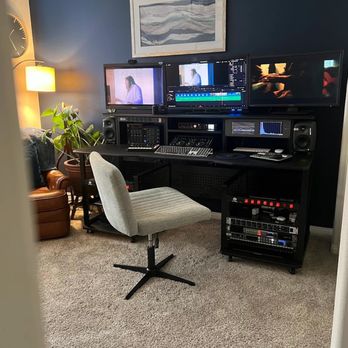 Chromatic Visuals - Post-Production Studio in Irvine, editing bay. - Video/Film Production Near Me Chromatic Visuals - Post-Production Studio in Irvine, editing bay. - Video/Film Production Near Me