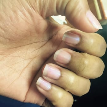 Nail Tech - DO NOT LET LONNIE TOUCH YOUR NAILS! The nails are not squared, they're uneven and she never touched my cuticles. - Nail Salons Near Me - Rockville, Maryland Nail Tech - DO NOT LET LONNIE TOUCH YOUR NAILS! The nails are not squared, they're uneven and she never touched my cuticles. - Nail Salons Near Me - Rockville, Maryland