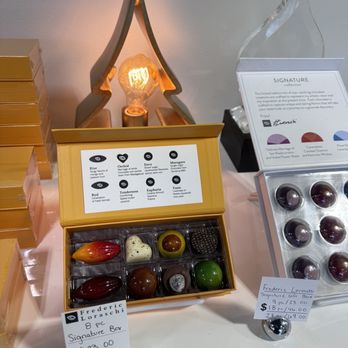 Frederic Loraschi Chocolate - a display of chocolates - Chocolatiers & Shops Near Me - Harrisburg, Pennsylvania