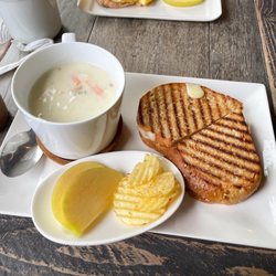 Grilled cheese and soup of the day