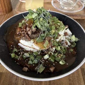 The Sunday - Spicy Loco Moco - Breakfast & Brunch Near Me - Emeryville, California The Sunday - Spicy Loco Moco - Breakfast & Brunch Near Me - Emeryville, California