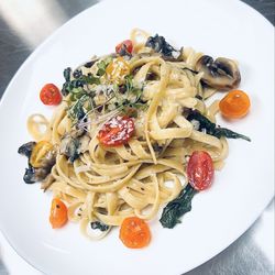 Fettuccine Fungi.