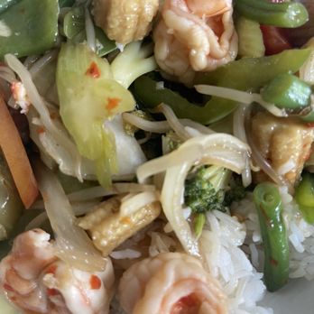 Yummy Thai - Coppell - Stir fried vegetables w/ shrimp - Thai Near Me - Coppell, Texas Yummy Thai - Coppell - Stir fried vegetables w/ shrimp - Thai Near Me - Coppell, Texas
