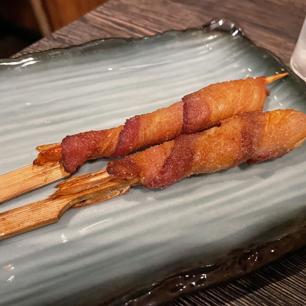 Bento Peak - Ebi Bacon Skewers - Japanese Near Me - San Francisco, California Bento Peak - Ebi Bacon Skewers - Japanese Near Me - San Francisco, California