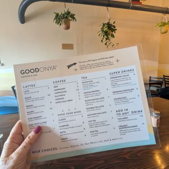 GOODONYA Organic Eatery - Coffee & Tea Near Me - Encinitas, California GOODONYA Organic Eatery - Coffee & Tea Near Me - Encinitas, California